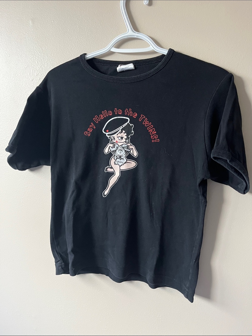 Biker Betty Boop T-Shirt 
Made in Canada